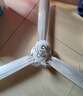 ZOLEE中聯(lián)大風(fēng)力家用吊扇音輕臥室客廳塑料遙控蚊帳床上微風(fēng)扇小電風(fēng)扇/ 直徑900MM+吊鉤+膨脹螺絲 曬單實(shí)拍圖