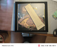拼酷金繪山水折扇 3d立體金屬拼圖手工diy模型七夕情人節(jié)禮物送女友 金繪山水折扇 曬單實(shí)拍圖