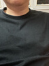京東京造t恤男短袖男士t恤夏季衣服男裝白小T男女蘇超定制霧藍(lán)色XL 曬單實(shí)拍圖
