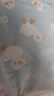 棉大班（MIANDABAN）男寶寶背心夏季薄款純棉嬰幼兒琵琶衣兒童跨欄上衣打底吊帶衫夏裝 大鴨子+凈灰藍(lán) 80 cm 曬單實(shí)拍圖