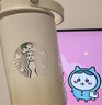 星巴克（Starbucks）杯子 經(jīng)典系列保溫吸管杯 高顏值大容量 便攜隨行水杯 男女士送禮 漸變款不銹鋼雙飲口提手杯820ml 曬單實拍圖