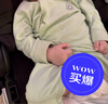 2件嬰兒連體衣純棉新生兒寶寶哈衣外出爬服春秋無骨打底內衣睡衣 兩件裝-(樹熊兔+綠繡標) 66cm 曬單實拍圖