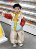 班喜迪男童外套春秋款2025新款帥氣兒童連帽衣服秋裝童裝秋季男寶寶上衣 綠色 110 曬單實拍圖