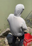 季駱森夏季帶風(fēng)扇衣服空調服男裝工作服情侶戶(hù)外釣魚(yú)防暑防曬降溫勞保服 藍色-男款【風(fēng)扇*2+1W充電寶】 L 曬單實(shí)拍圖