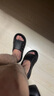 三葉草（Adidas）阿迪達斯ADIDAS三葉草男女鞋舒適休閑運動拖鞋JI0397 黑色 42 曬單實拍圖