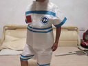 AWZ環(huán)保衣服走秀兒童服裝親子成人DIY氣泡袋制作航天員太空服幼兒時(shí) 宇航員[短款] 170cm 均碼 曬單實(shí)拍圖