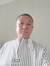美羅邦 MELOBAN條紋半拉鏈中袖t恤男士夏季薄款潮牌寬松痞帥半袖條紋立領(lǐng)T恤上衣 V5013白色 L 參考130-145斤左右 曬單實拍圖