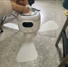 物克 宿舍風(fēng)扇床上蚊帳內(nèi)小吊扇床上靜音小型微風(fēng)吊扇學(xué)生寢室下鋪用睡眠遙控定時(shí)戶外露營懸掛小風(fēng)扇 FS6A充電版【6000毫安+遙控】冰川白 曬單實(shí)拍圖