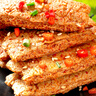 鹽津鋪?zhàn)邮炙核厝饣旌衔?50g約50包 素牛排辣鹵網(wǎng)紅零食休閑食品豆干辣條 曬單實(shí)拍圖