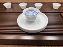 非洲黑烏檀木茶盤家用茶托整塊天然實(shí)木茶臺(tái)大小號(hào)功夫茶具長(zhǎng)方形 烏檀木風(fēng)華60*30*4.5CM 曬單實(shí)拍圖