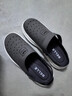 百麗透氣洞洞鞋男夏季新款便捷懶人鞋厚底包頭涼拖A1940BH5 灰色 39 (245mm) 曬單實(shí)拍圖