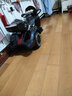 岙貝熊兒童電動摩托車2-9歲三輪可坐大人大號雙人男女小孩3-6玩具車禮物 高配黑：12V7A電瓶+皮座+全功能 曬單實(shí)拍圖
