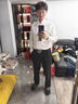 I'M DAVID白色襯衫男長袖商務(wù)正裝工作服工裝伴郎結(jié)婚男士白襯衣 曬單實拍圖