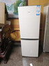 海爾（Haier）冰箱出品雙開(kāi)門(mén)二門(mén)177升冰箱家用小型冰箱租房省電不占地冷藏冷凍兩用統帥家用小冰箱 以舊換新 177升雙門(mén)冰箱節能省電 兩天約用1度電 曬單實(shí)拍圖