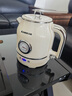 志高（CHIGO）燒水壺電熱水壺電水壺雙層防燙1.5L大容量家用復(fù)古燒水壺304不銹鋼內(nèi)膽大功率快速燒水 LGR-B8015B 曬單實拍圖