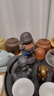 宇軒 紫砂尿童茶寵噴水?dāng)[件精品創(chuàng)意小和尚可養(yǎng)茶藝茶盤茶具配件 新品尿童---緣 曬單實拍圖