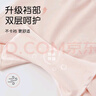 尼多熊女童內(nèi)褲安全褲防走光寶寶平角內(nèi)褲打底褲兒童四角短褲 粉+膚 S 曬單實(shí)拍圖