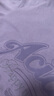 太平鳥(niǎo)男裝【商場(chǎng)同款】 潮流美式復古休閑短袖T恤男B2CNF2516 傳世丁香紫1 L 曬單實(shí)拍圖
