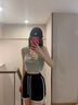 妙戀多美式短褲夏季女休閑運(yùn)動(dòng)短褲女ins簡(jiǎn)約風(fēng)女士短褲寬松三分超短褲 美式休閑運(yùn)動(dòng)短褲【灰色】 均碼 建議【100左右】 曬單實(shí)拍圖