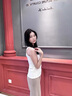 莫代爾洋氣吊帶背心女螺紋打底內(nèi)搭無袖背心夏季新款春夏秋百搭上衣 黑+白2件裝 XL 125-135斤 曬單實拍圖