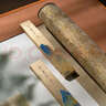 張小鳳鎮(zhèn)尺紙鎮(zhèn)紙毛筆文房四寶壓宣紙鎮(zhèn)尺書法書法禮物鎮(zhèn)尺黃銅書法擺件 千里江山鎮(zhèn)尺 0.8cm 禮盒禮袋款 曬單實(shí)拍圖