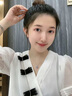 勞拉圖（LAOLATU）999鉑金項鏈女PT950白金雪花跳動的心生日禮物送老婆女友 999足鉑金項鏈+pt950托帕石吊墜 曬單實拍圖