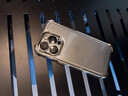 三只貓咪適用于蘋果16promax手機殼iPhone16pro自帶鏡頭膜保護套iPhone15氣囊防摔14pro輕奢高檔高級感男女 【鈦原色】氣囊超強防摔 iPhone 16 Pro Max 曬單實拍圖