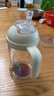 bebebus學(xué)飲杯嬰兒重力球吸管水杯1-3歲寶寶tritan牛奶杯非直飲奶瓶270ml 曬單實(shí)拍圖