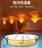 康寧餐具 1.8L耐熱琥珀色玻璃烤盤(pán)餃子盤(pán)魚(yú)盤(pán)餐盤(pán) 禮盒包裝 1.8L玻璃烤盤(pán) 曬單實(shí)拍圖