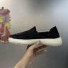 奧康一腳蹬懶人鞋男夏季2026新款潮流百搭男士布鞋輕便透氣軟底板鞋男 黑色 41 曬單實(shí)拍圖