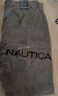 諾帝卡（NAUTICA）【大促爆款】男裝春夏款商務(wù)休閑簡(jiǎn)約吸濕透氣直筒長(zhǎng)褲男PE3101-N 中綠3GQ(231) 32 曬單實(shí)拍圖