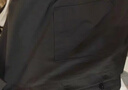 Wirpta高端品牌短袖襯衫男士夏季薄款美式復(fù)古亞麻寬松休閑百搭半袖男裝 黑色 （現(xiàn)貨速達(dá)） L 適合120-140斤 曬單實(shí)拍圖