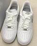 耐克（NIKE）男鞋Air Force 1 07 Low運動(dòng)鞋空軍一號AF1經(jīng)典純白低幫休閑板鞋 FJ4146-100白/灰 40 曬單實(shí)拍圖