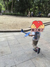 迪士尼童鞋男童夏季老爹鞋透氣旋紐扣網(wǎng)鞋運(yùn)動(dòng)鞋DM2336S 藍(lán)色 30  曬單實(shí)拍圖