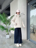 鴨鴨（YAYA）短款羽絨服女2025年冬季新款時尚連帽面包服加厚保暖小個子外套 曬單實拍圖