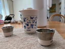 膳魔師（THERMOS）茶旅套裝戶外露營旅行茶具便攜辦公保溫茶壺茶杯畢業(yè)禮物TCMU 【升級涂層內(nèi)膽】青花瓷 曬單實拍圖
