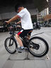 鳳凰兒童自行車男女小孩初學(xué)鎂合金輔助輪單車 法拉利 18寸輻條輪抱剎 曬單實(shí)拍圖