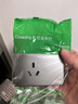 施耐德電氣 開關插座面板 86型暗裝家用墻壁電源插座面板 皓呈系列薄霧灰色 錯位五孔十支-新國標 插座 曬單實拍圖