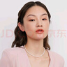 阮仕霓虹氣泡18k金淡水小米珠項(xiàng)鏈珍珠頸鏈鎖骨鏈送女友自戴禮物 3.5-4.5mm/圓/微瑕/性價(jià)比高推薦 曬單實(shí)拍圖