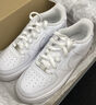 耐克（NIKE）耐克大童女鞋Air Force 1空軍一號小白鞋低幫板鞋 FV5951-111 曬單實拍圖