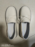 ZHR樂(lè )福鞋女經(jīng)典通勤風(fēng)厚底單鞋女舒適百搭媽媽女皮鞋 BT17 米色 35 曬單實(shí)拍圖