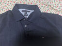 TOMMY HILFIGER【輕系列】夏季男裝撞色鑲邊翻領(lǐng)POLO/珠地棉商務(wù)修身純色短袖T恤 【修身款】深海藏青CJM XL （推薦：155-170斤） 曬單實(shí)拍圖