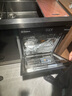西屋集成水槽洗碗機超聲波果蔬清洗家用雙層上下分層洗嵌入式碗柜14套洗碗機一體機 JCX-S9L 1000mm雅白色五星消毒分層洗款 可選左右洗碗機 曬單實(shí)拍圖