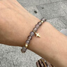 翡拉拉（fellala）新品「滿(mǎn)月」系列灰瑪瑙星月串珠手鏈高級感貴氣手串女送朋友禮物 S碼 曬單實(shí)拍圖