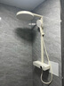 water maxIM 2025年新一代3D水力按摩花灑H2恒溫家用浴室套裝奶白色花灑 H2冷熱版 帶數顯【奶白色】 送貨入戶(hù)-包拆舊包安裝 曬單實(shí)拍圖