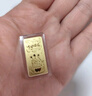 周六福黃金投資金條儲值收藏生日快樂金磚生日禮物A1213969 約1g 曬單實(shí)拍圖
