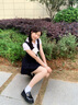 CAMILA KSENIA小皮鞋女2025新款夏季一腳蹬英倫風(fēng)平底百搭休閑樂福鞋子厚底 黑色 38 曬單實拍圖