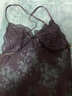 浪莎（LangSha）純欲蕾絲性感睡衣女情趣內(nèi)衣吊帶連體后媽包臀裙夫妻調(diào)情約會(huì)戰(zhàn)袍 黑色戰(zhàn)衣 均碼 80-130斤 曬單實(shí)拍圖