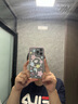 FUNNY RICH星星蝴蝶結糖果適用iPhone16ProMax手機殼蘋果15puls新款磁吸保護套漸變色14女款防摔高級感 撞色粉綠（磁吸款） iPhone 15 Pro Max 曬單實拍圖