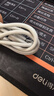 華為（HUAWEI）6A數(shù)據(jù)線充電線 USBType-C轉(zhuǎn)USBType-C/線長(zhǎng)1.8m/高品質(zhì)線芯原裝 白色CC800 曬單實(shí)拍圖